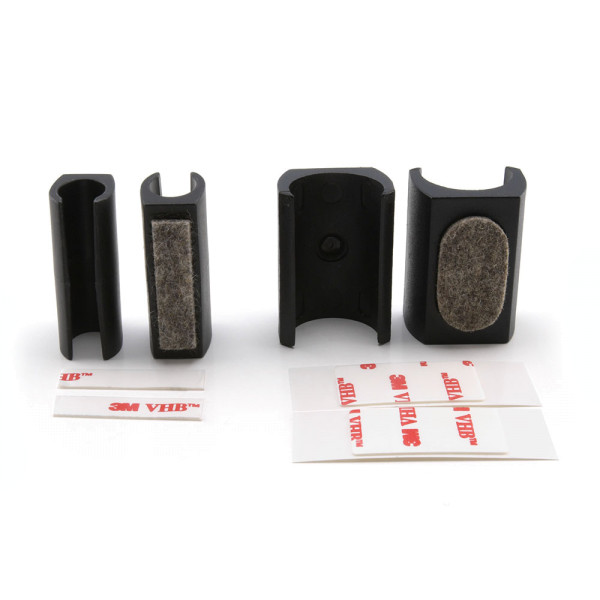 Klemmgleiter Set schwarz