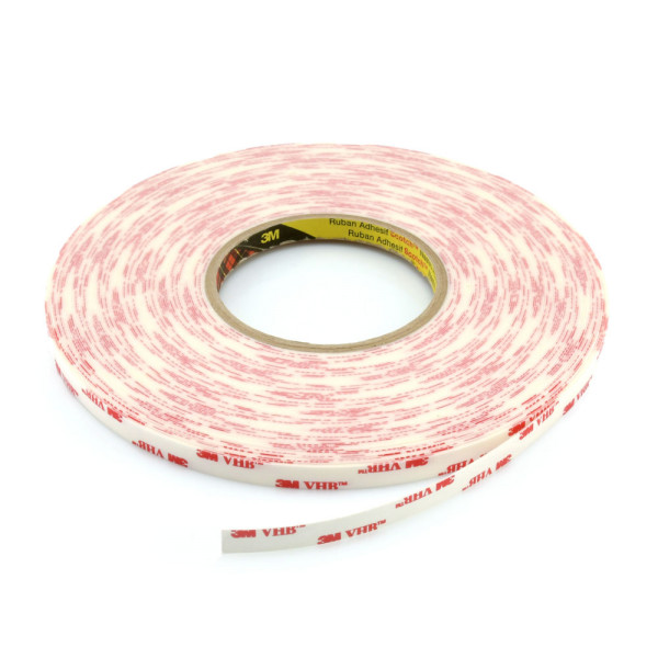 Klebeband schmal für Klemmgleiter