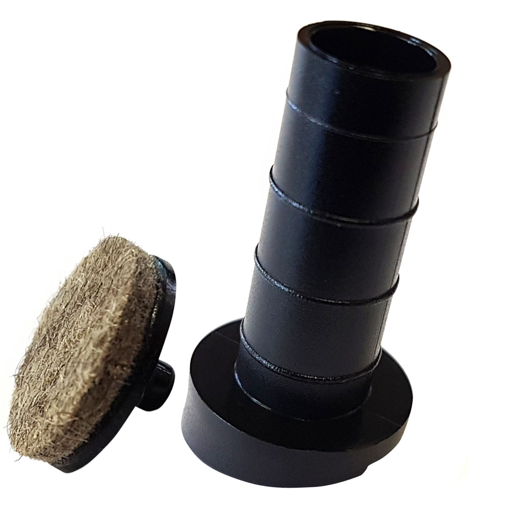 QuickClick Stuhlstopfen mit Filz | für Stahlrohre | AFUNA