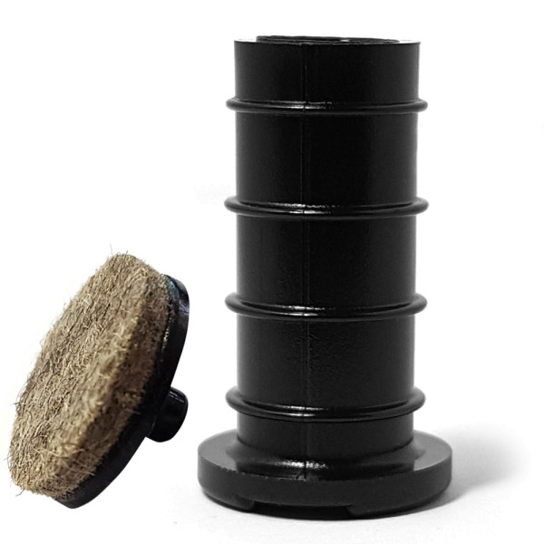 QuickClick Stuhlstopfen mit Filz für senkrechte Stuhlbeine