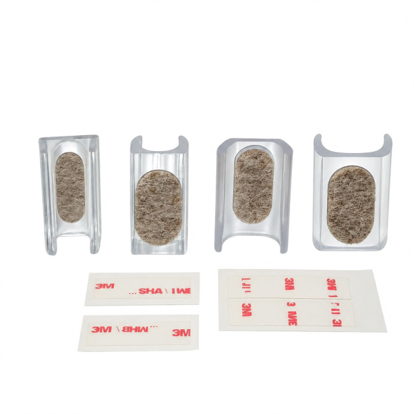 Klemmgleiter Set transparent
