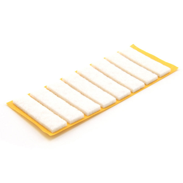 Filzgleiter eckig weiss 10 x 40 mm