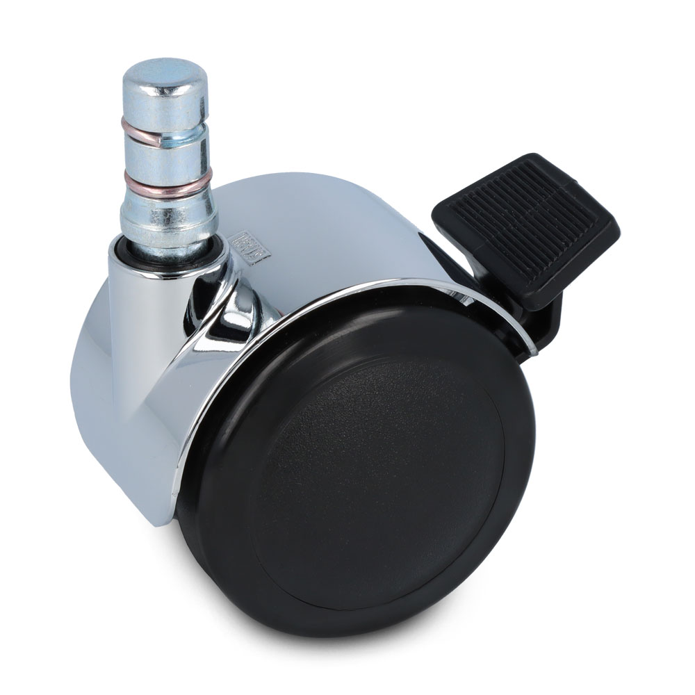 Bürostuhl Rollen mit Bremse | 11 mm Stift | AFUNA