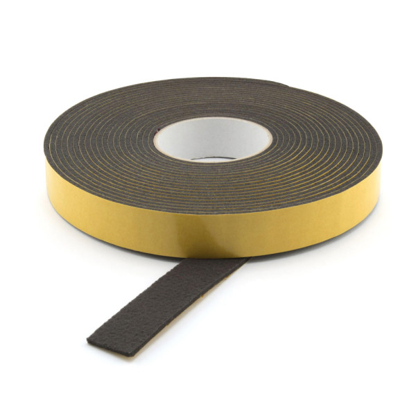 Filzklebeband schwarz aus Nadelfilz