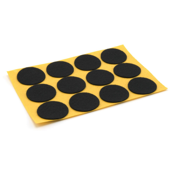 Filzgleiter rund schwarz Ø 25 mm