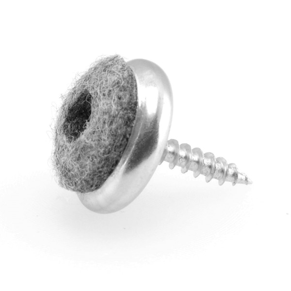 Schraubgleiter mit Filz und Torxschraube
