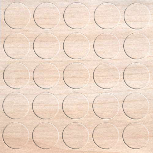 Möbelpflaster Ø 14 mm, 25 Stück pro Set
