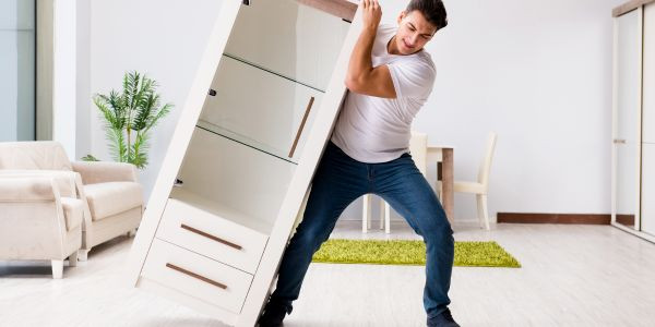 Filz-an-Schrank