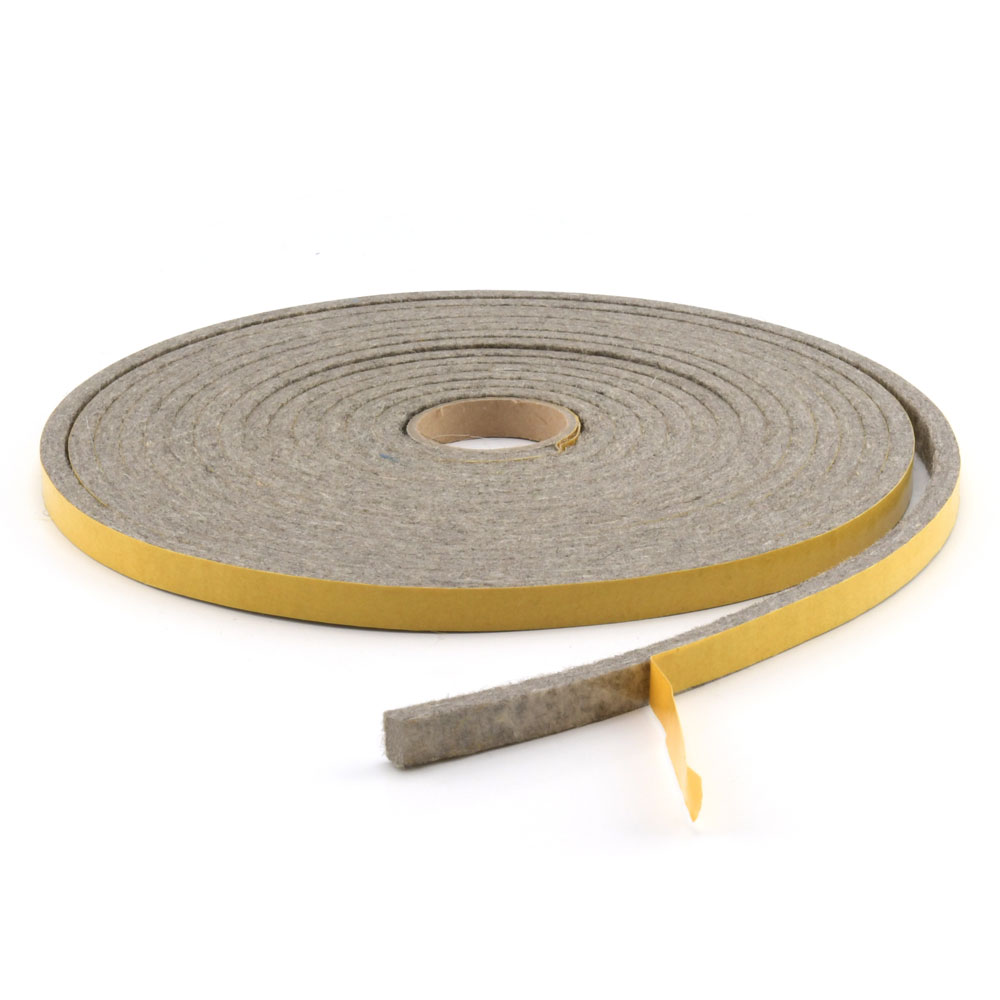 Filzband Selbstklebend 5m Rolle - Filzgleiter Für Möbel Bodenschutz