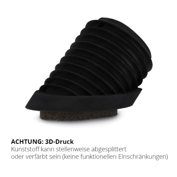 Stuhlstopfen Filz mit Lamellen